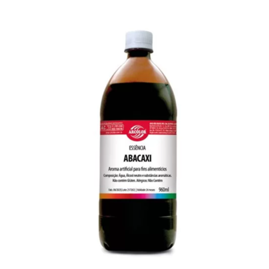 Aroma Líquido Sabor Abacaxi 960 ml - ARCOLOR