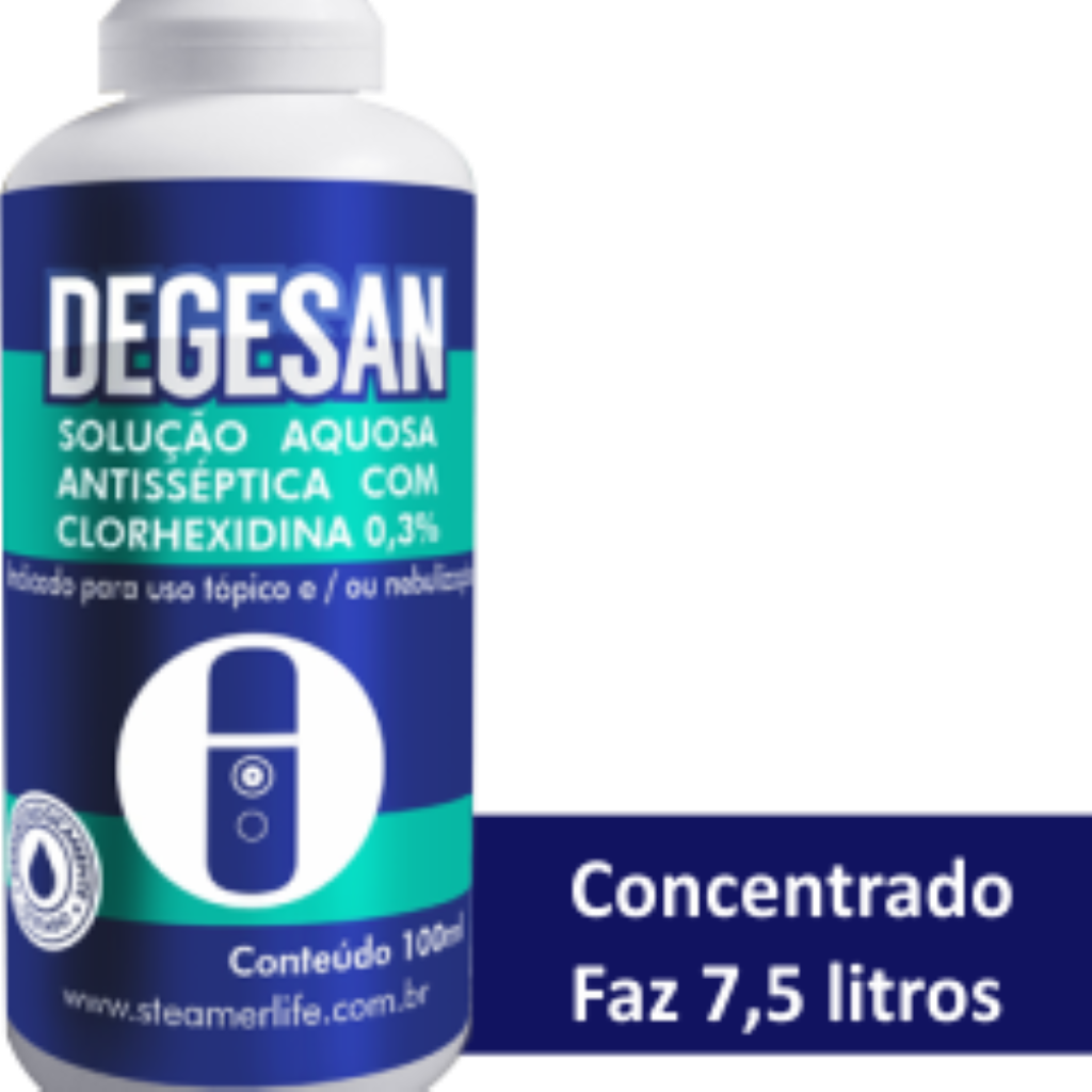 Degesan - 100ml - Solução Aquosa Antisséptica –  Clorhexidina 0,3%