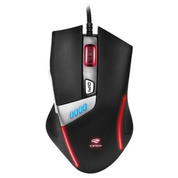 Mouse C3Tech Griffin MG-500 4000 Dpi RGB LED 6 Botões