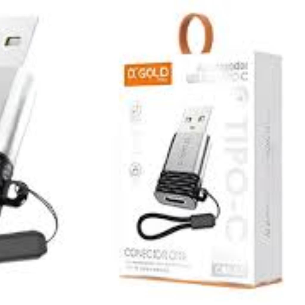 ADAPTADOR USB PARA TIPO C A' G OLD CBA-24
