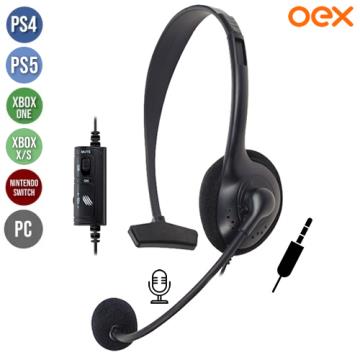 Fone de Ouvido OEX HS212 P3 Preto