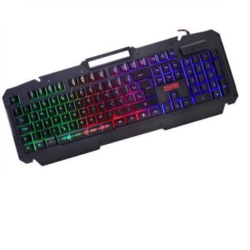 Teclado Kmex Gaming Master KMJ9 Semi Mecânico LED