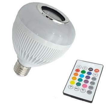 LÂMP LED BULBO 12W BIV SOM C/BLUETOOTH-IMP