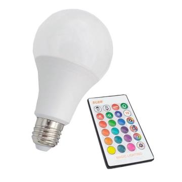 LÂMP LED BULBO 5W RGB C/CTR-IMP