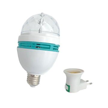 LÂMP DANCING COLOR 3W ROTATIVA RGB BIV-IMP
