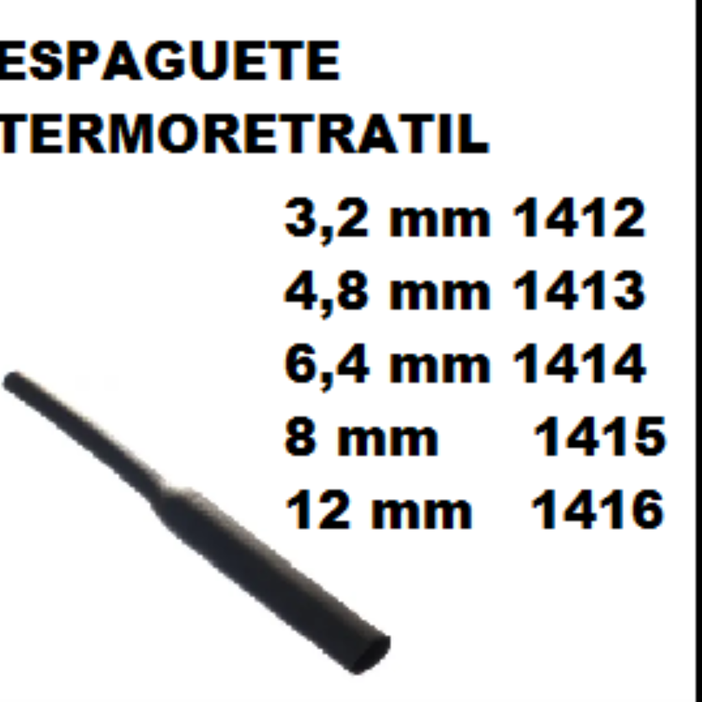 ESPAGUETE RETRATIL 6,4 MM