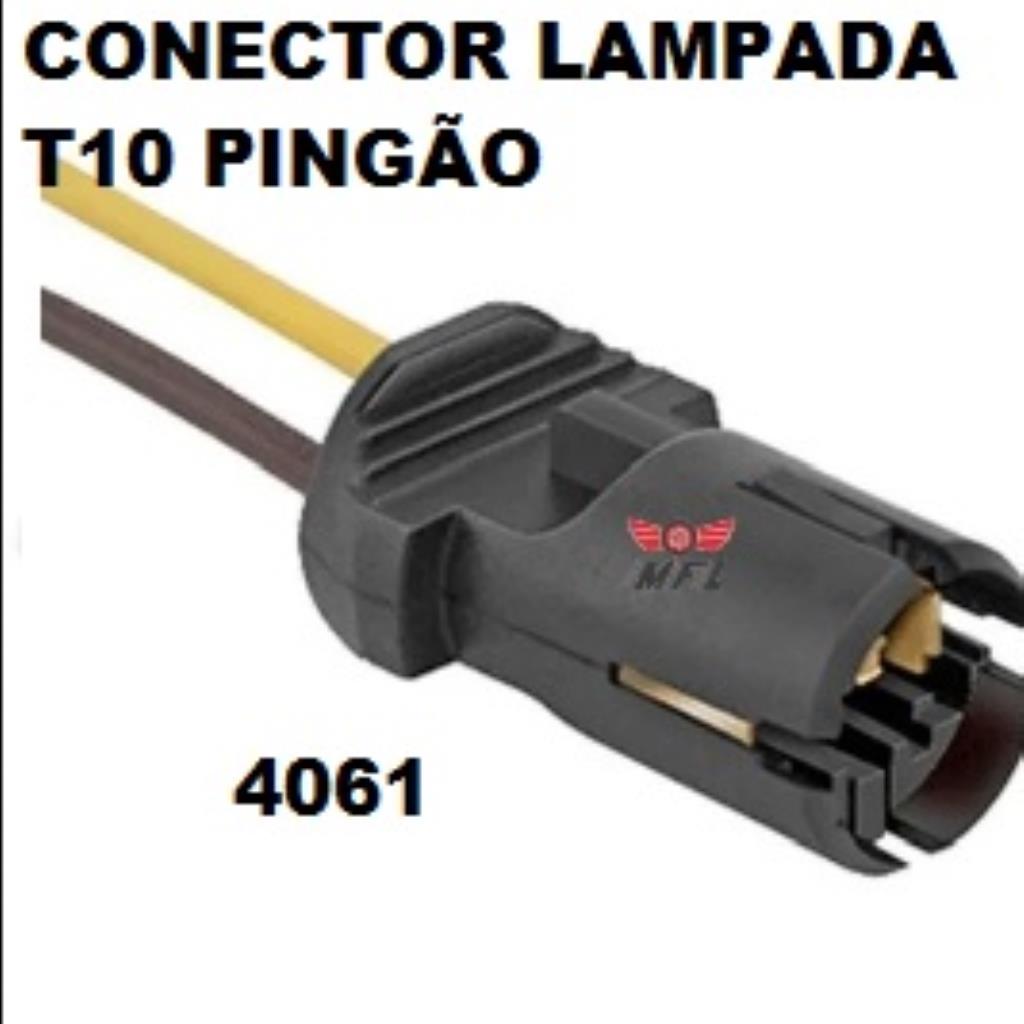 CONECTOR LAMPADA T10 PINGAO