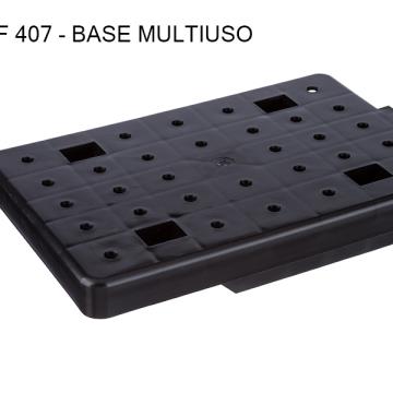 Clip Bike - Base Multiuso para Engate Rápido de Compartimentos em Bagageiros de Bicicletas
