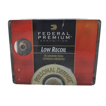 MUNICAO FEDERAL .380 AUTO 90GR HYDRA - SHOK JHP - PD380HS1H