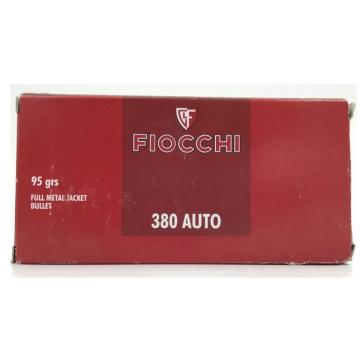 CAL . 380 FMJ 380 AUTO FIOCCHI