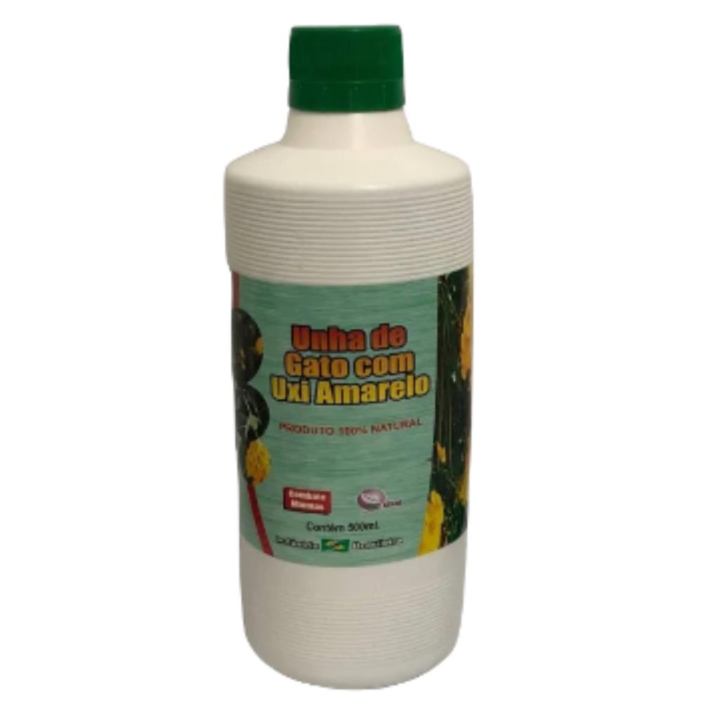 UXI AMARELO COM UNHA DE GATO  500ML- VIDA ERVAS
