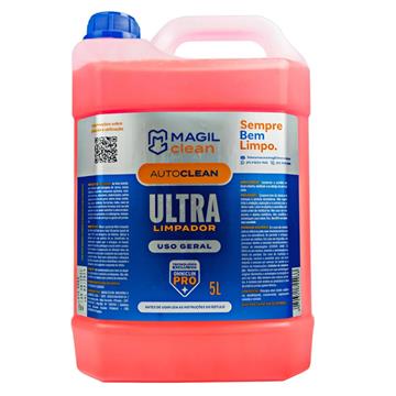 Ultra Limpador Magil Clean (5 Litros) Diluição: Até 1:100