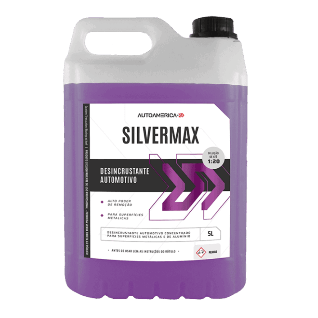 Silvermax - AUTOAMÉRICA - 5L - desincrustante ácido profissional