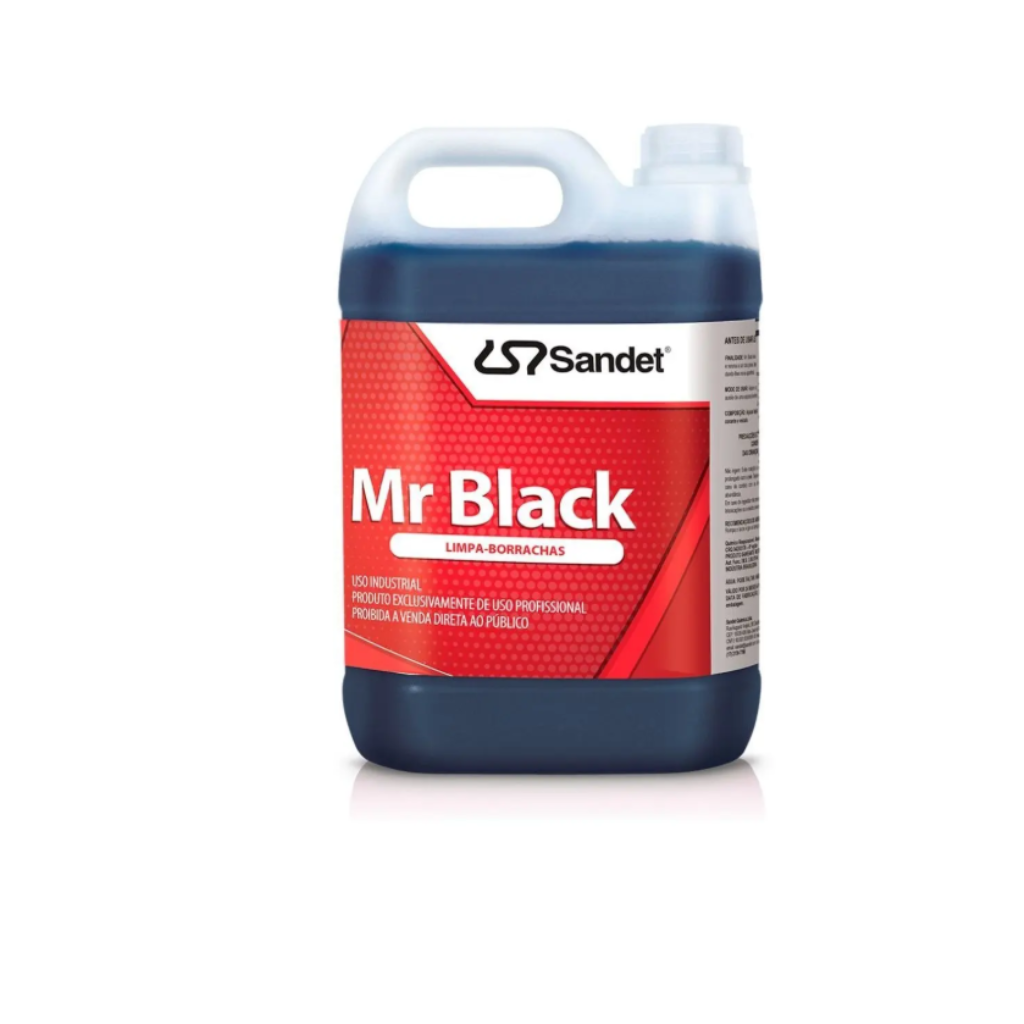 Mr. Black Protege Contra Poeira Renova Cor Dos Pneus 5l