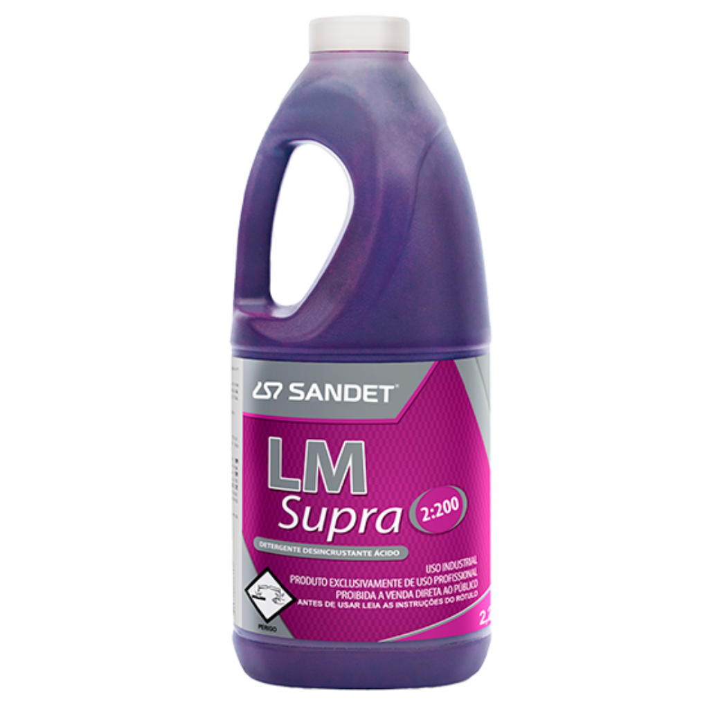 LM SUPRA - DESINCRUSTANTE ÁCIDO - SANDET 2 LITROS