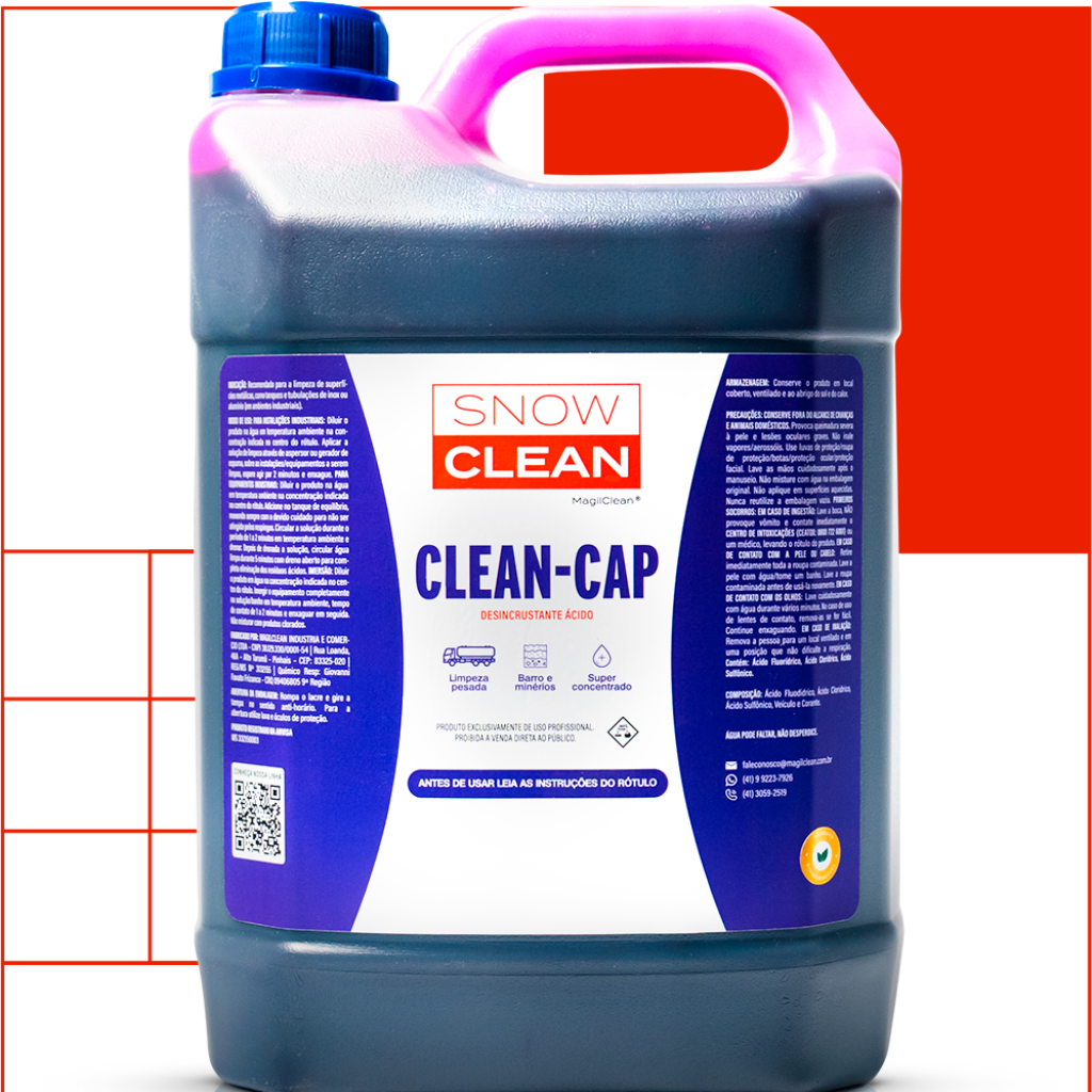 Desinscrustrante Ácido Clean-Cap 5L 1/10 Magil Clean