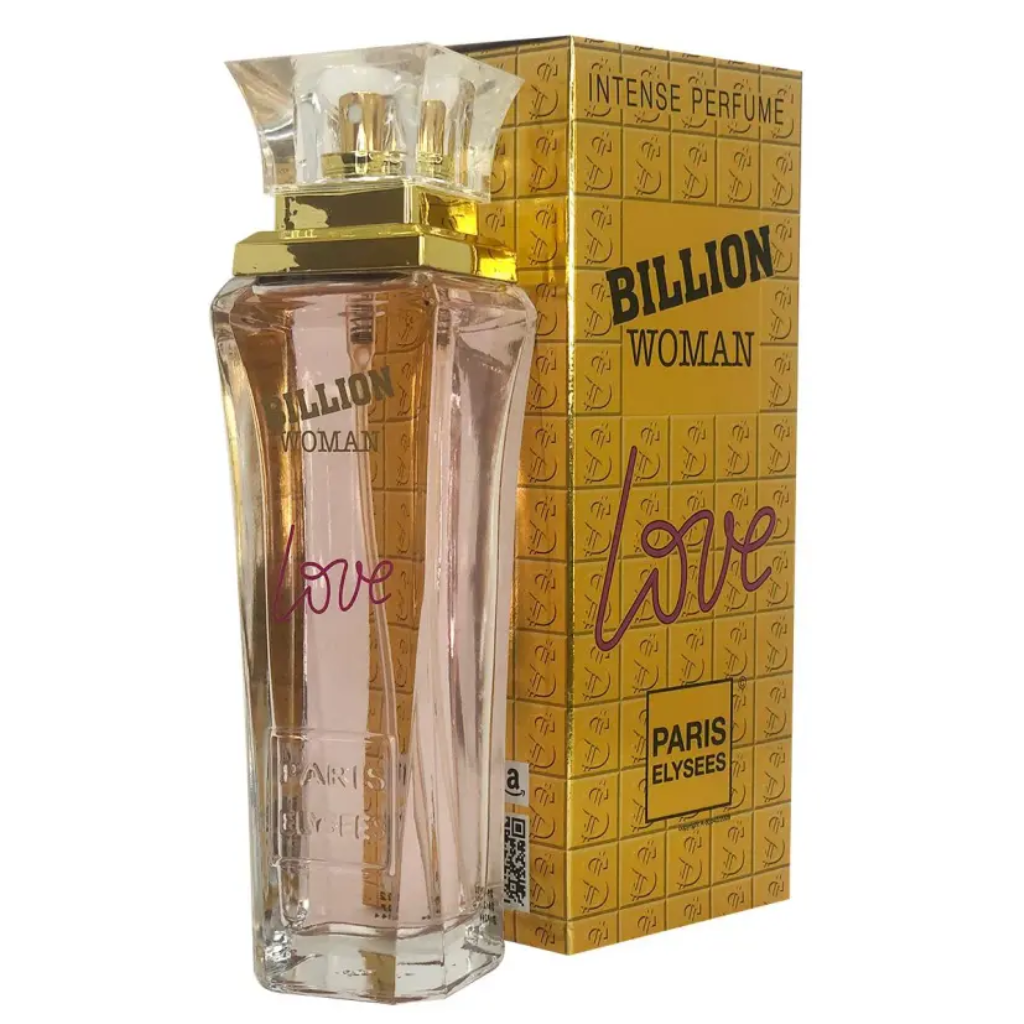 PERFUME PARIS ELYSEES FEMININA BILLION WOMAN LOVE 100ML
