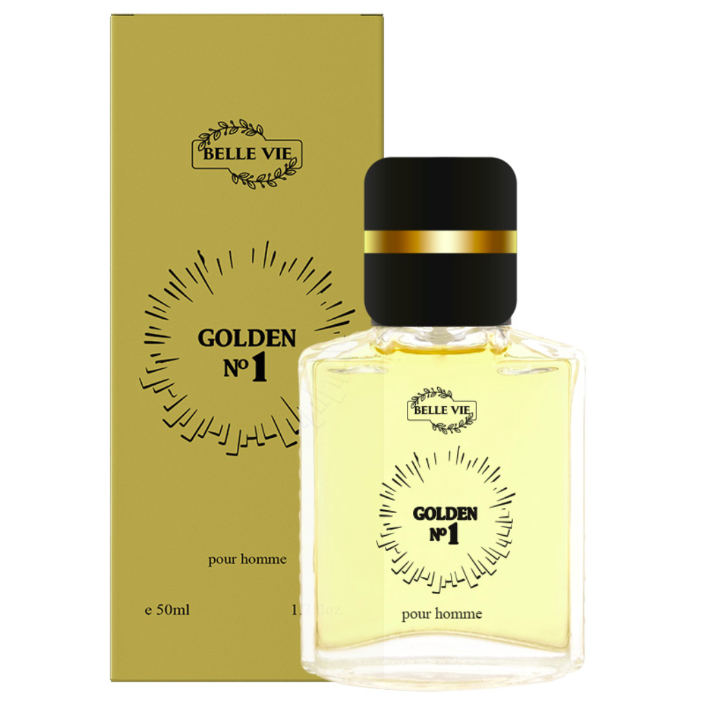 BELLE VIE GOLDEN N1 DEO COL POUR HOMME 50ML