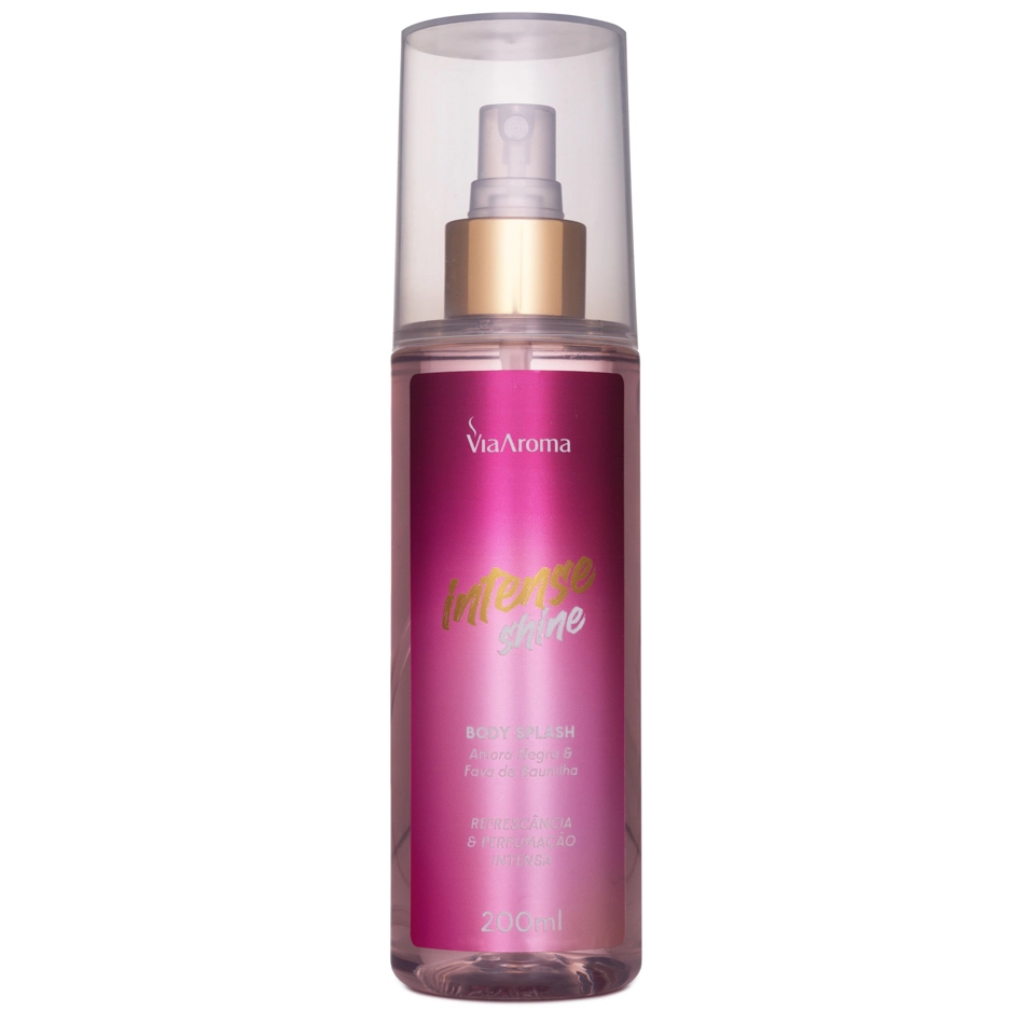 Body Splash Desodorante Intense Shine Via Aroma - 200ml