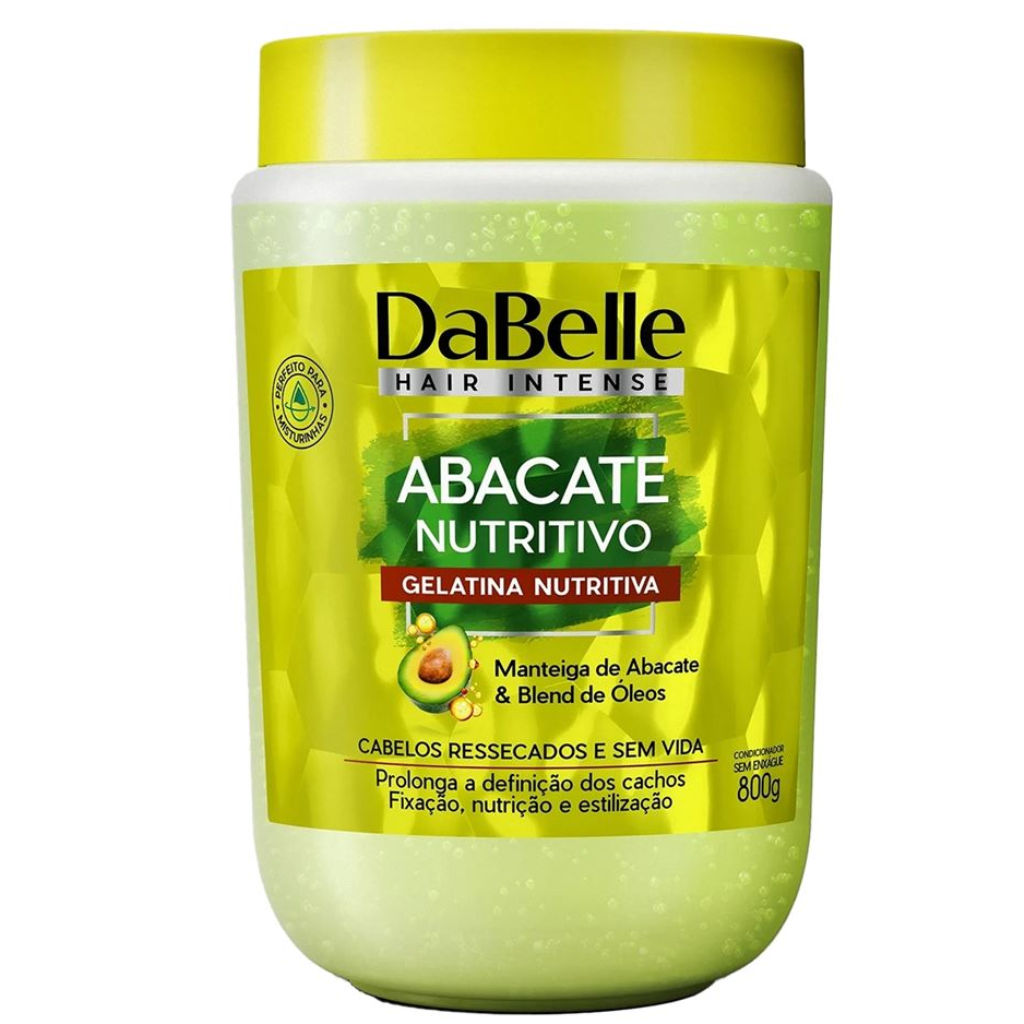 GELATINA DABELLE ABACATE NUTRITIVO 800GR