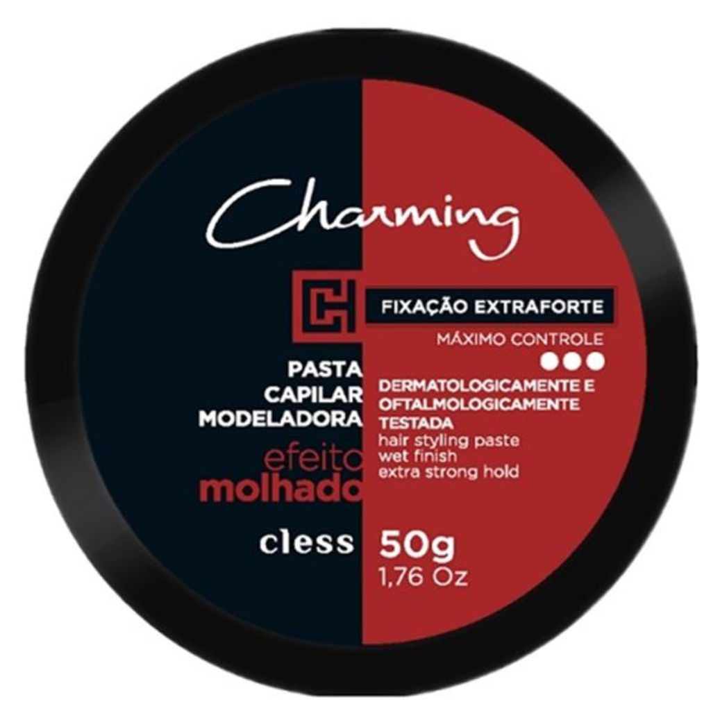 CERA CAPILAR CHARMING PASTA EXTRA FORTE EFEITO MOLHADO 50G