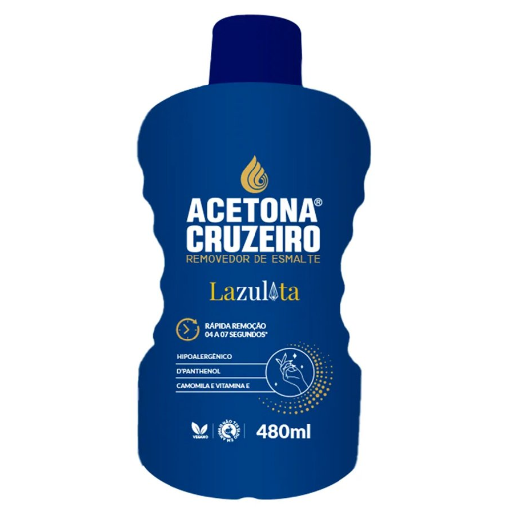 Acetona Cruzeiro Removedor de Esmalte 480ml