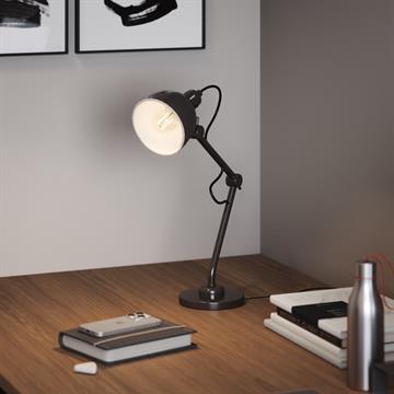 LUM DE MESA CYBR PRETA 40,67 x 13,5 x 13,5