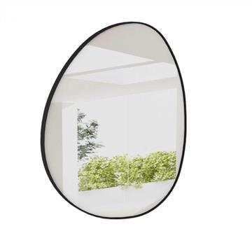 ESPELHO ORGANICO OTT EBANO 110 x 90 x 4