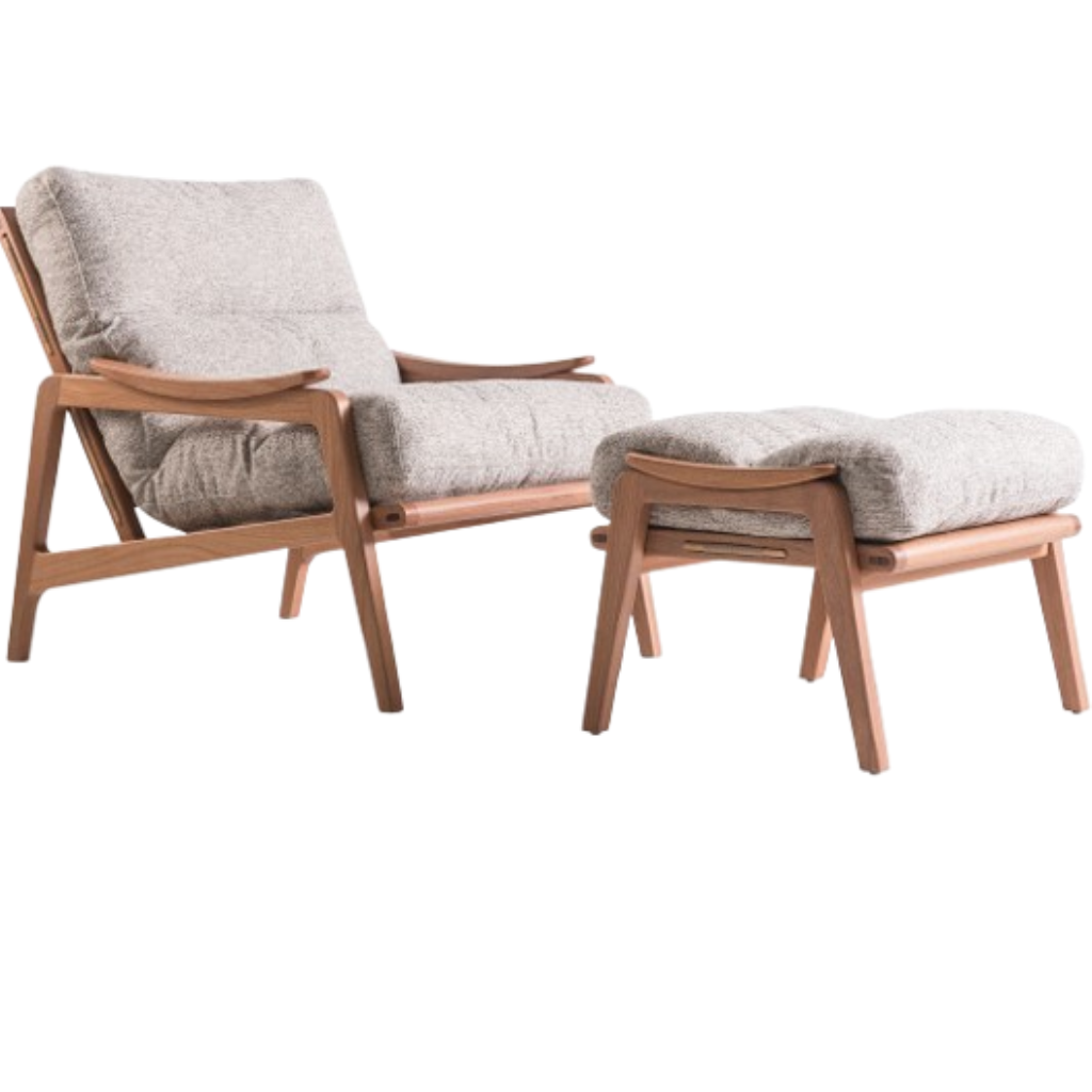 PED 20/03 - POLTRONA BRZC NOG/BEGE 87 x 75 x 92,5