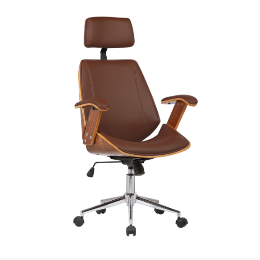 OFFICE LSBA PU MARROM 116~124 x 63 x 61