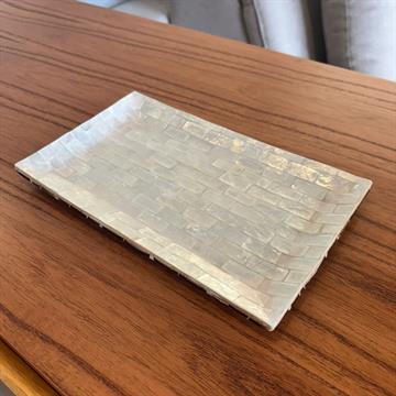 BANDEJA CONCHA BRANCA P 25x15