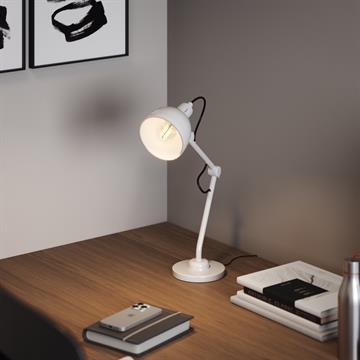 LUM DE MESA CYBR BRANCA 40,67 x 13,5 x 13,5