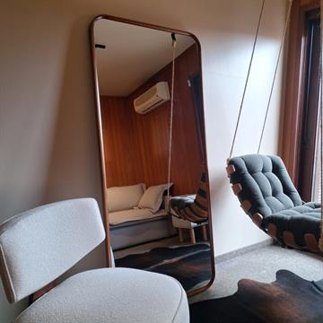 ESPELHO PLZZ AMENDOA 180 x 80 x 4