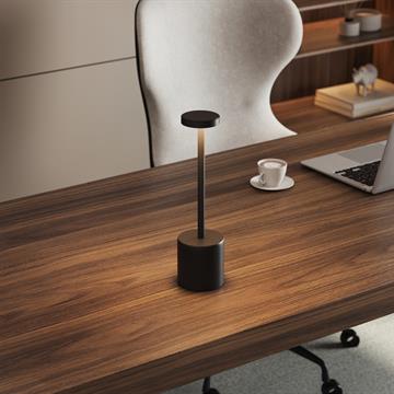 LUM DE MESA LMMS PRETA 34 x 8 x 8