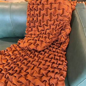 MANTA TRICO ORGMI OCRE 90 x 220