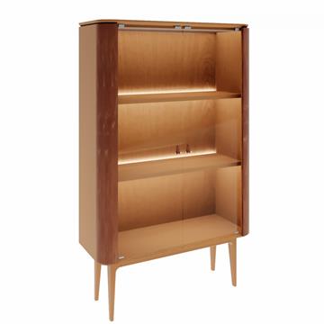 CRISTALEIRA ELGNC CINM NTRL C/ CRMLO 3U 180 x 108 x 45