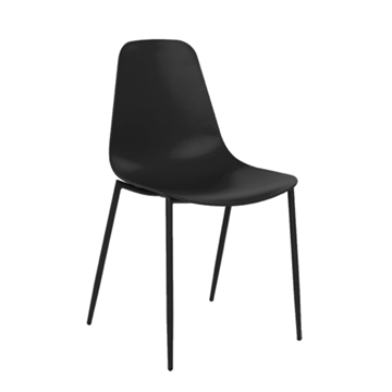 CADEIRA MMI PRETA 88,5 x 48 x 40