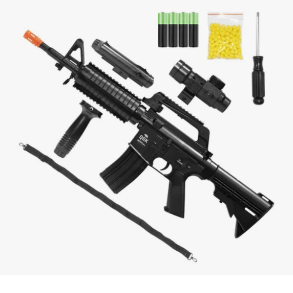 Rifle Airsoft Airgun M4 Spring Mr744 Qgk 6mm