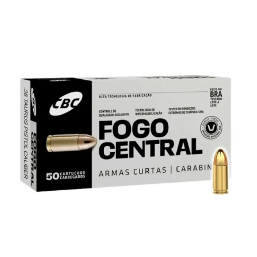 Mun CBC .38TPC ETOG 124GR CAIXA