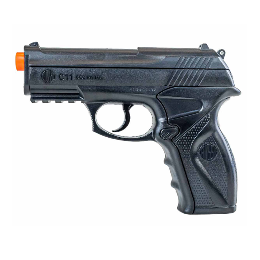 PISTOLA PRESSÃO WINGUN R11 (C11) CO2 6MM STEEL BB ROSSI