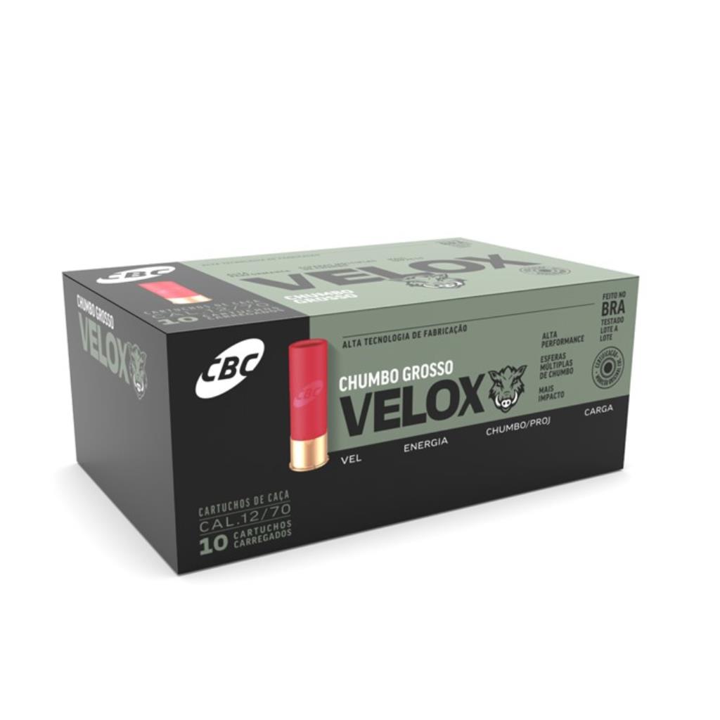 Mun CBC 12/70 Super Velox SG - Cx com 10 un