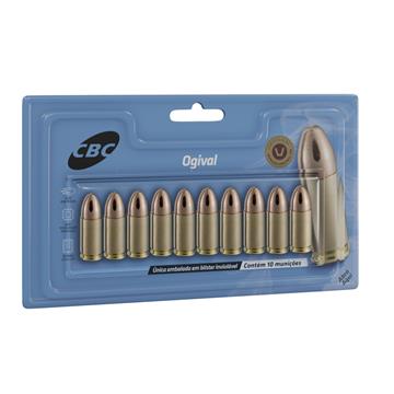 Mun CBC .9mm Luger Etog 124gr blister com 10 un