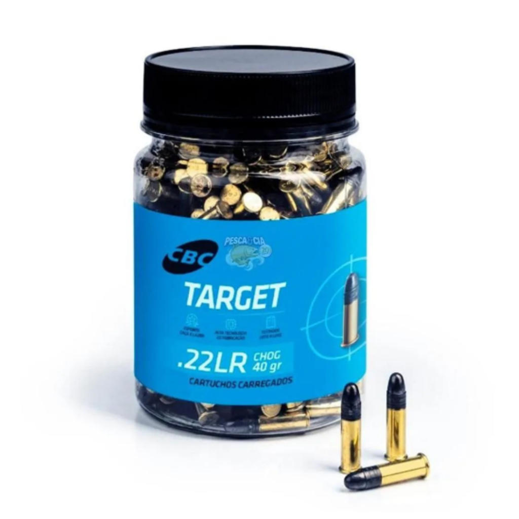 Mun CBC .22lr Chog 40gr Target - Pote com 500 un