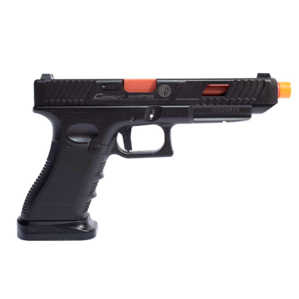 PISTOLA AIRSOFT GREEN GÁS ROSSI GK COMBAT MASTER GBB 6mm