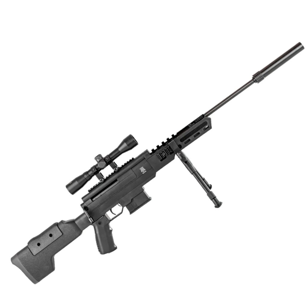 CARABINA DE PRESSÃO ROSSI BLACK OPS GÁS RAM 5,5 mm