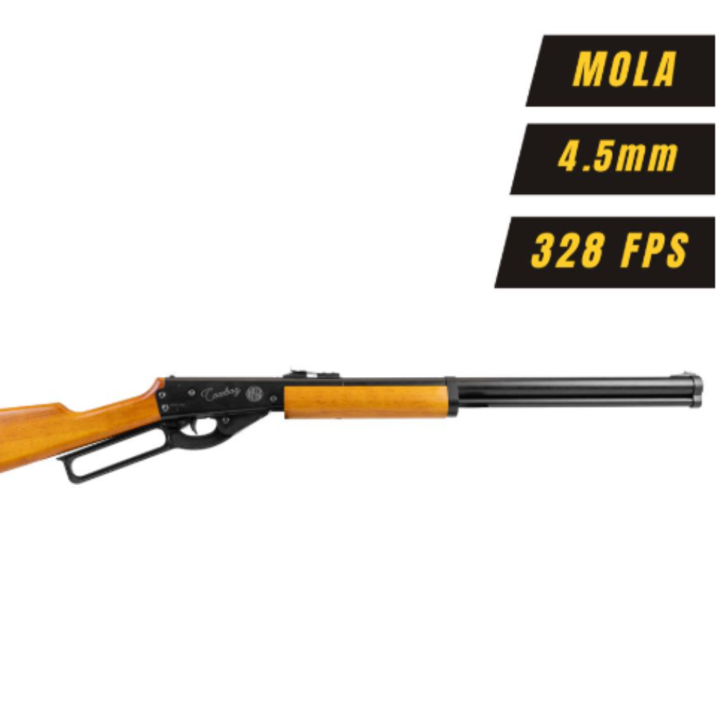 CARABINA DE PRESSÃO ROSSI COWBOY LEVER ACTION 4,5 MM MADEIRA