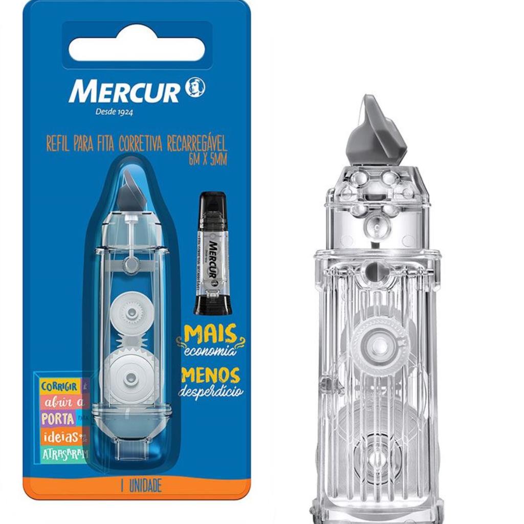 CORRETIVO FITA MERCUR 5MM X 6M REFIL