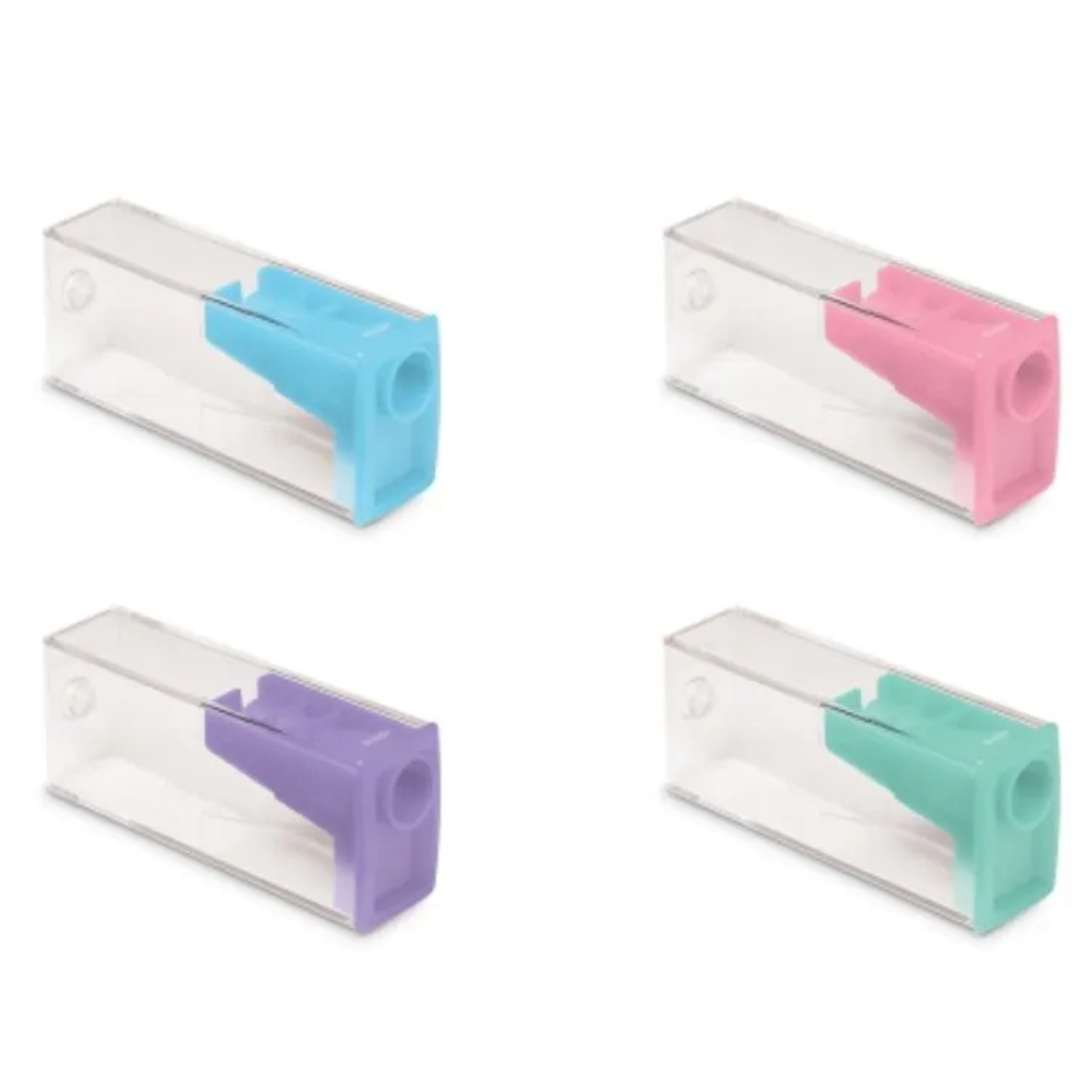 Apontador com Depósito Tons Pastel (Sortido) - Faber-Castell