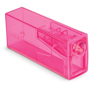 Apontador (com deposito) Rosa - Faber-Castell