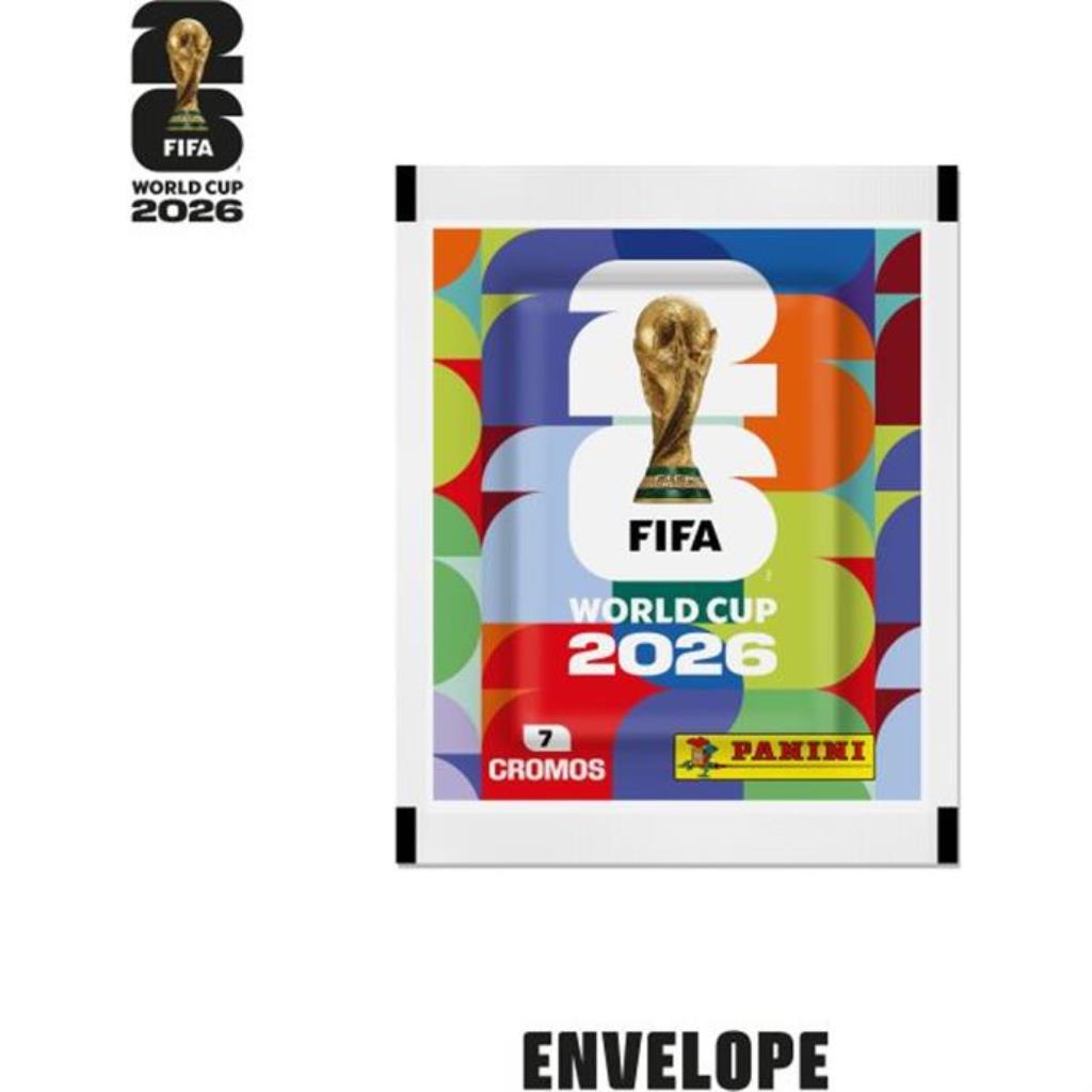 Copa Panini 2026 Figurinhas Fifa Envelope com 7 - Panini